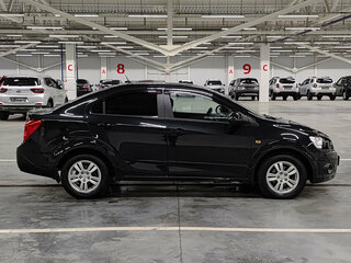 2013 Chevrolet Aveo II, чёрный, 730000 рублей, вид 4