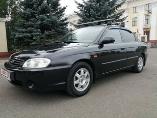2009 Kia Spectra I Рестайлинг 2, чёрный, 370000 рублей, вид 1