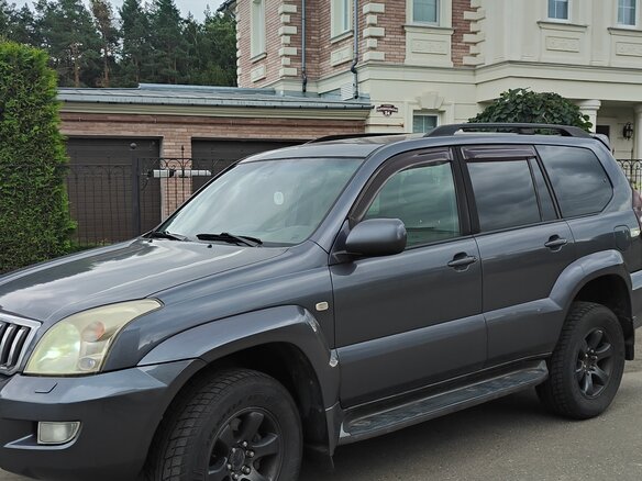2007 Toyota Land Cruiser Prado 4-speed 120 Series, серый, 1555800 рублей - вид 12