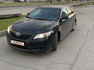 2008 Toyota Camry VI (XV40), чёрный, 1350000 рублей, вид 2