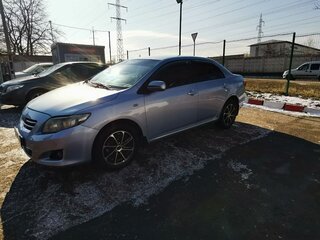 2007 Toyota Corolla AMT X (E140, E150), голубой, 810000 рублей, вид 1