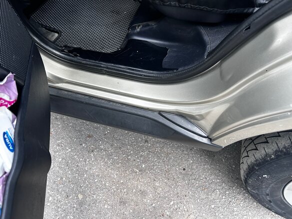 2008 Mitsubishi Outlander II, бежевый, 810000 рублей - вид 5