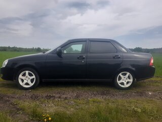 2007 Lada (ВАЗ) Priora I, чёрный, 180000 рублей, вид 4