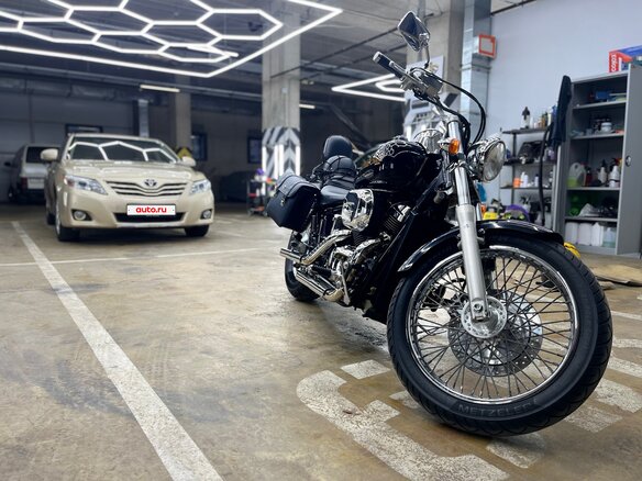 2000 Honda Shadow 400, чёрный, 415000 рублей - вид 2