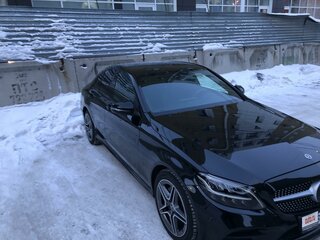 2019 Mercedes-Benz C-Класс 200 IV (W205) Рестайлинг, чёрный, 3000000 рублей, вид 3