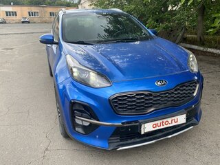 2018 Kia Sportage IV Рестайлинг, синий, 2200000 рублей, вид 1
