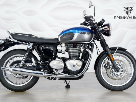 2022 Triumph Bonneville T120, синий, 1327000 рублей, вид 1