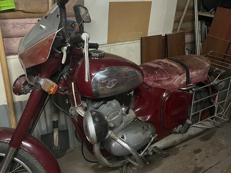 1973 Jawa 350/360, красный, 200000 рублей, вид 1