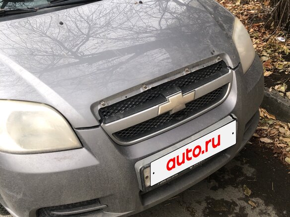 2009 Chevrolet Aveo I Рестайлинг, серый, 150000 рублей - вид 1