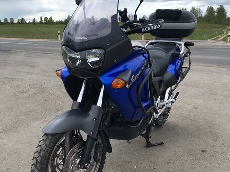 2001 Honda XL1000V Varadero, синий, 450000 рублей, вид 1