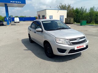 2016 Lada (ВАЗ) Granta I, серебристый, 580000 рублей, вид 3