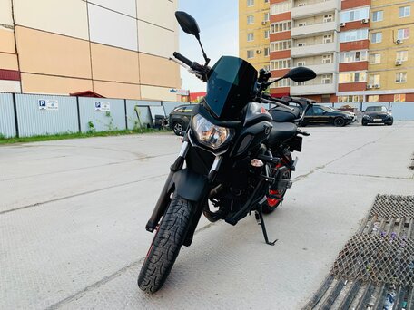 2020 Yamaha MT-07 (FZ-07), серый, 900000 рублей, вид 5