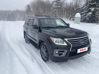 2014 Lexus LX 570 III Рестайлинг, чёрный, 4950000 рублей, вид 1
