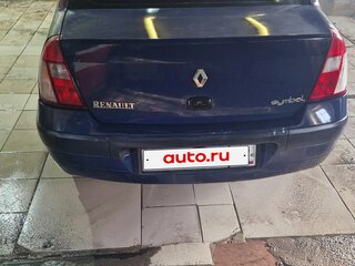 2005 Renault Symbol I Рестайлинг, синий, 400000 рублей, вид 4