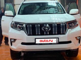 2018 Toyota Land Cruiser Prado 150 Series Рестайлинг 2, белый, 5100000 рублей, вид 1