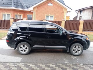 2008 Mitsubishi Outlander II, чёрный, 1250000 рублей, вид 4