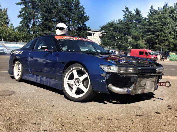 1989 Nissan 180SX, синий, 2800000 рублей - вид 8