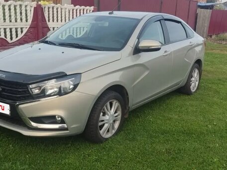 2018 Lada (ВАЗ) Vesta I, бежевый, 1100000 рублей, вид 2