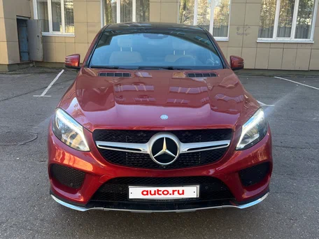 2018 Mercedes-Benz GLE Coupe 350 d I (C292), красный, 4950000 рублей, вид 1