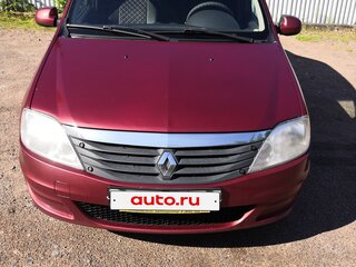 2013 Renault Logan I Рестайлинг, красный, 550000 рублей, вид 4