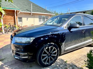 2015 Audi Q7 II (4M), чёрный, 3250000 рублей, вид 1
