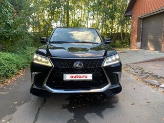 2020 Lexus LX 570 III Рестайлинг 2, чёрный, 8500000 рублей, вид 3