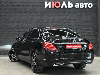 2014 Mercedes-Benz C-Класс 180 IV (W205), чёрный, 1570000 рублей, вид 4