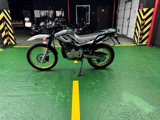 2020 Yamaha XT250 Serow, зелёный, 715000 рублей, вид 2