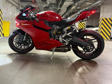 2013 Ducati 899 Panigale, красный, 1150000 рублей, вид 1