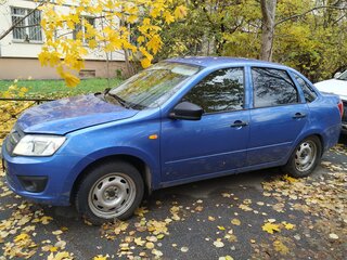 2015 Lada (ВАЗ) Granta I, синий, 625000 рублей, вид 4