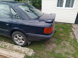 1992 Audi 100 IV (C4), синий, 100000 рублей, вид 2
