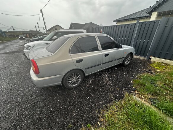2008 Hyundai Accent ТагАЗ II, бежевый, 350000 рублей - вид 1