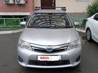 2014 Toyota Corolla Fielder XI (E160, E170, E180), серебристый, 1390000 рублей, вид 1