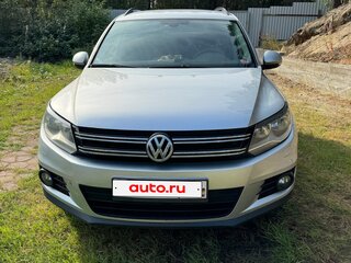 2012 Volkswagen Tiguan I Рестайлинг, серебристый, 1100000 рублей, вид 1