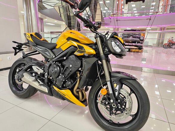 2025 Triumph Street Triple, жёлтый, 1550000 рублей - вид 25