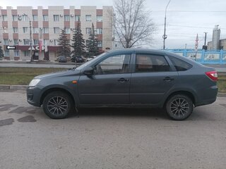 2015 Lada (ВАЗ) Granta I, серебристый, 250000 рублей, вид 4