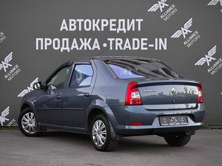 2013 Renault Logan I Рестайлинг, синий, 365000 рублей, вид 5
