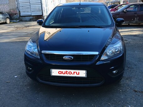 2010 Ford Focus II Рестайлинг, синий, 541000 рублей, вид 2