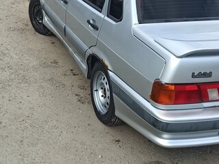 2007 Lada (ВАЗ) 2115, серебристый, 150000 рублей, вид 4