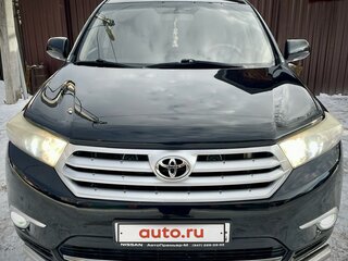 2011 Toyota Highlander II (XU40) Рестайлинг, чёрный, 2550000 рублей, вид 3