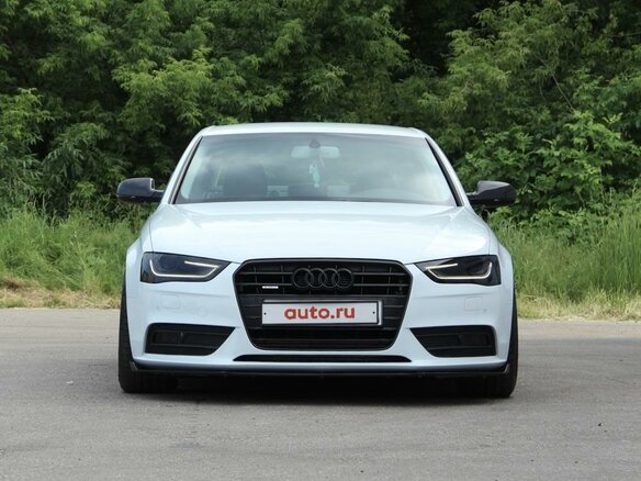 2013 Audi A4 IV (B8) Рестайлинг, белый - вид 9