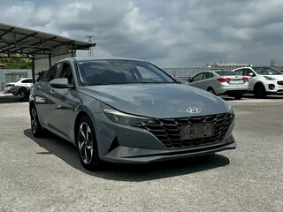 2021 Hyundai Elantra VII (CN7), серый, 1300000 рублей, вид 3