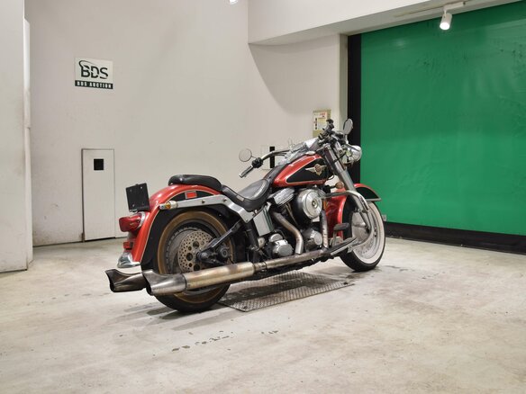 1998 Harley-Davidson Fat Boy, пурпурный, 480000 рублей - вид 15