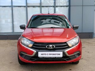 2019 Lada (ВАЗ) Granta I Рестайлинг, красный, 459000 рублей, вид 3
