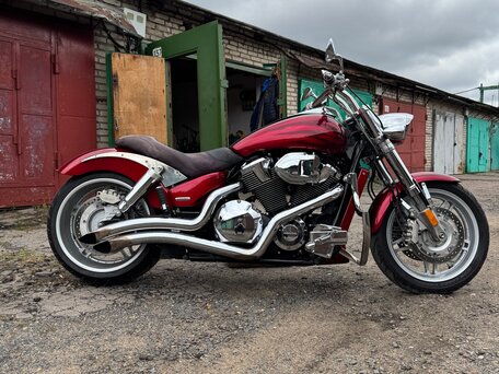 2008 Honda VTX 1800, красный, 1500000 рублей, вид 5