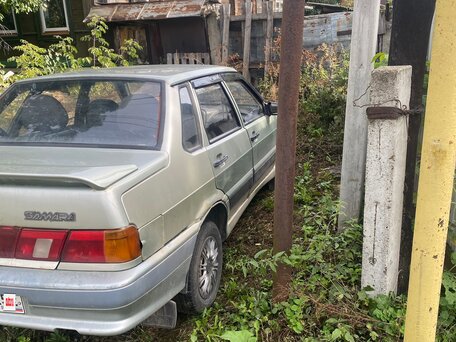 2006 Lada (ВАЗ) 2115, зелёный, 85000 рублей, вид 2