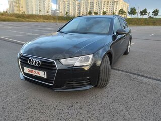 2019 Audi A4 V (B9), чёрный, 2266074 рублей, вид 2