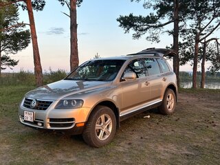 2003 Volkswagen Touareg I, золотистый, 950000 рублей, вид 2