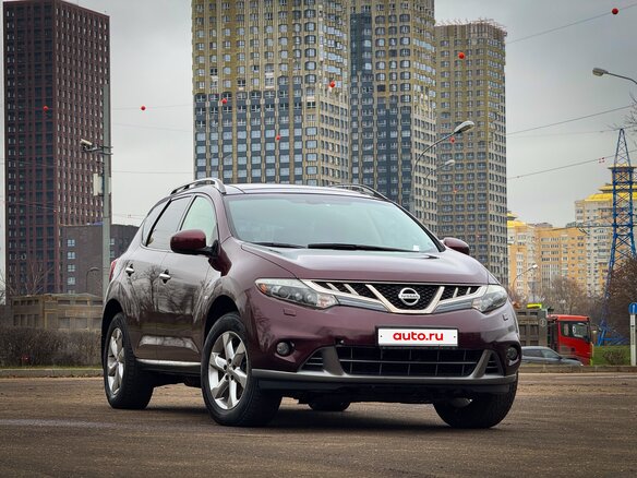 2011 Nissan Murano II (Z51) Рестайлинг 2, красный, 2100000 рублей - вид 8
