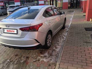 2021 Hyundai Solaris II Рестайлинг, серый, 1450000 рублей, вид 2